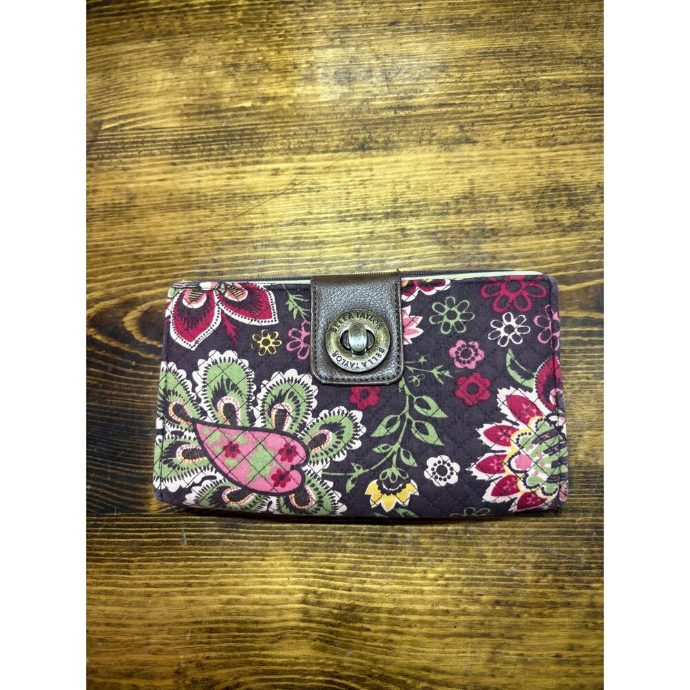 Bella‎ & Taylor Brown Paisley Wallet